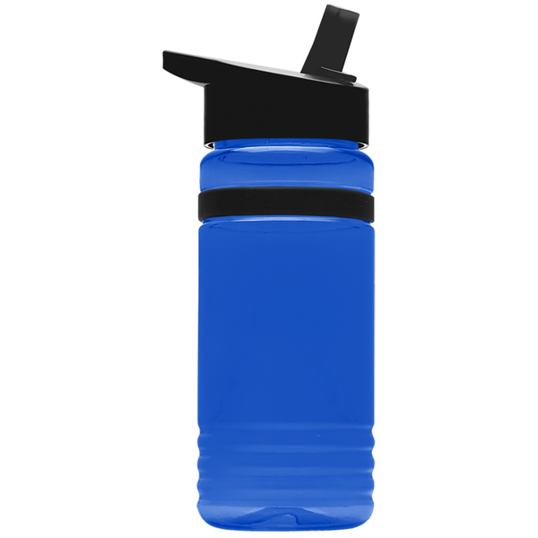 Grip Stripe Tritan™ Bottle, 20oz. - Flip Straw Lid