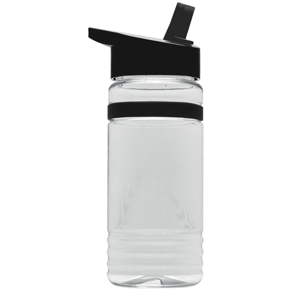 Grip Stripe Tritan™ Bottle, 20oz. - Flip Straw Lid