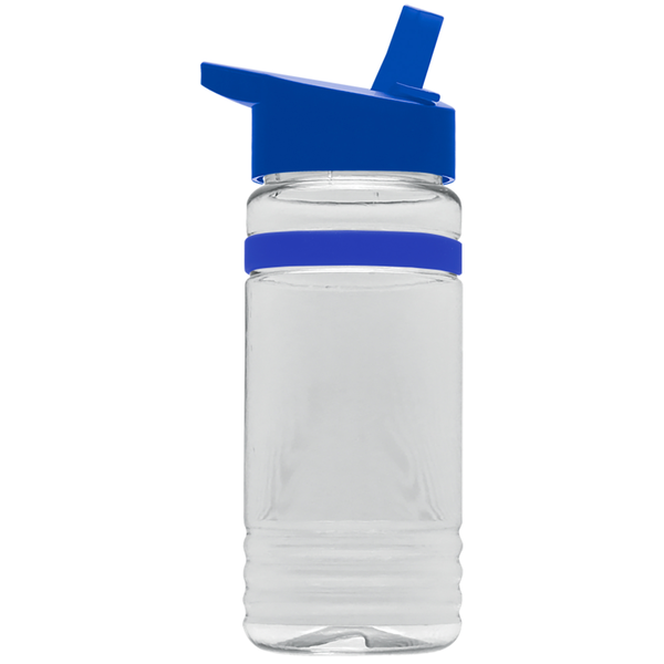 Grip Stripe Tritan™ Bottle, 20oz. - Flip Straw Lid