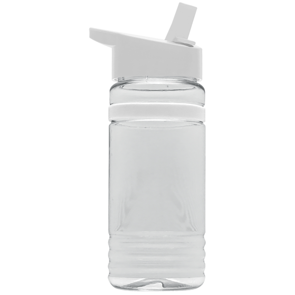 Grip Stripe Tritan™ Bottle, 20oz. - Flip Straw Lid