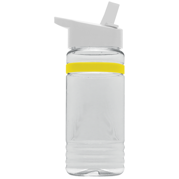 Grip Stripe Tritan™ Bottle, 20oz. - Flip Straw Lid