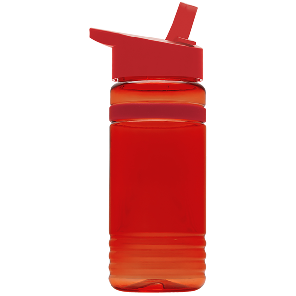 Grip Stripe Tritan™ Bottle, 20oz. - Flip Straw Lid