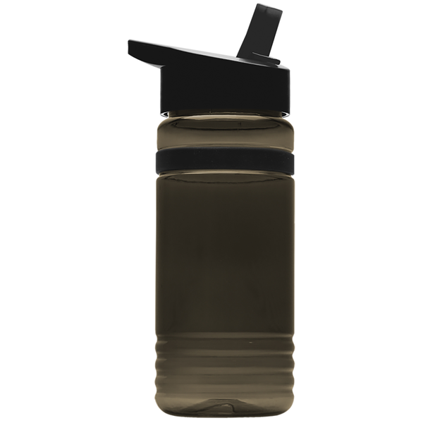 Grip Stripe Tritan™ Bottle, 20oz. - Flip Straw Lid