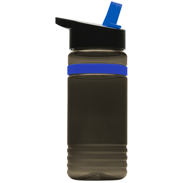 Grip Stripe Tritan™ Bottle, 20oz. - Flip Straw Lid