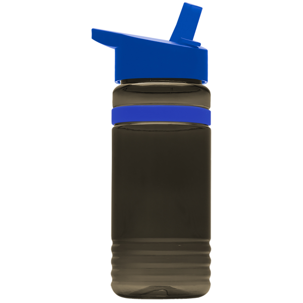 Grip Stripe Tritan™ Bottle, 20oz. - Flip Straw Lid