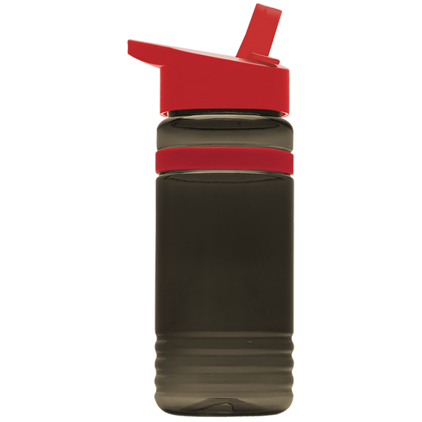 Grip Stripe Tritan™ Bottle, 20oz. - Flip Straw Lid