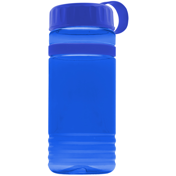 Grip Stripe Tritan™ Bottle, 20oz. - Tethered Lid