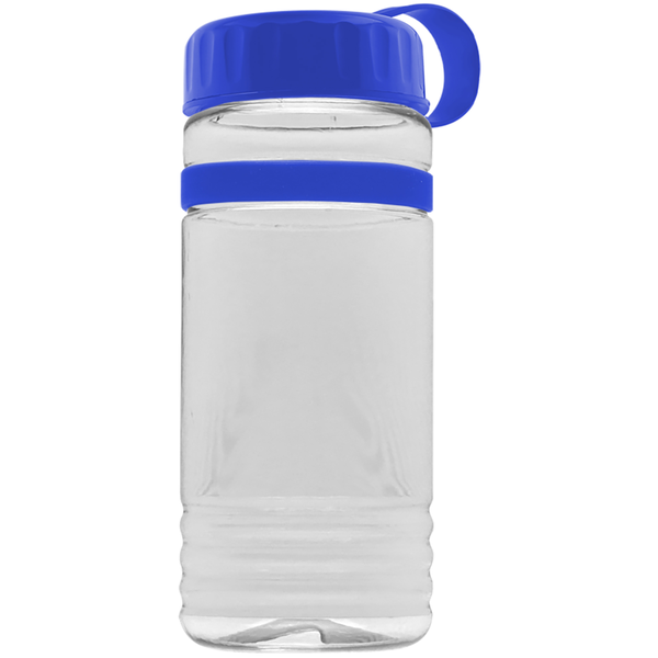 Grip Stripe Tritan™ Bottle, 20oz. - Tethered Lid