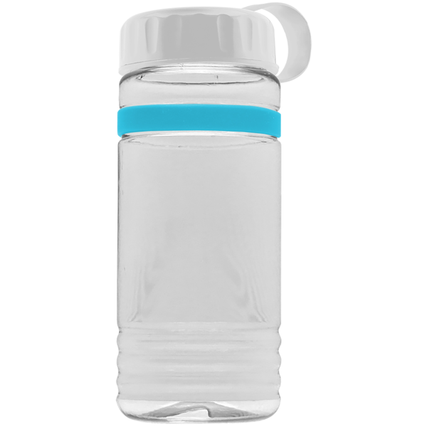 Grip Stripe Tritan™ Bottle, 20oz. - Tethered Lid