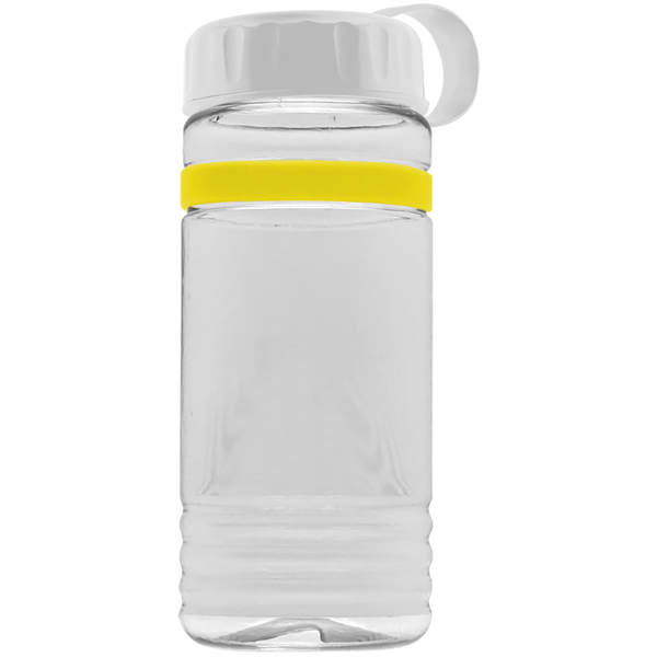 Grip Stripe Tritan™ Bottle, 20oz. - Tethered Lid