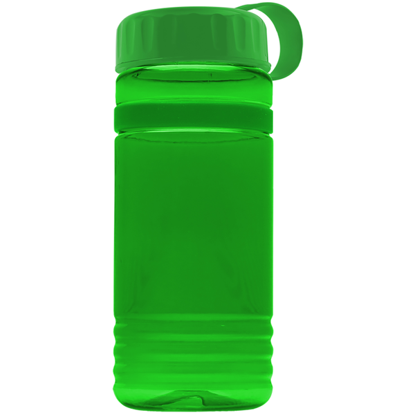 Grip Stripe Tritan™ Bottle, 20oz. - Tethered Lid