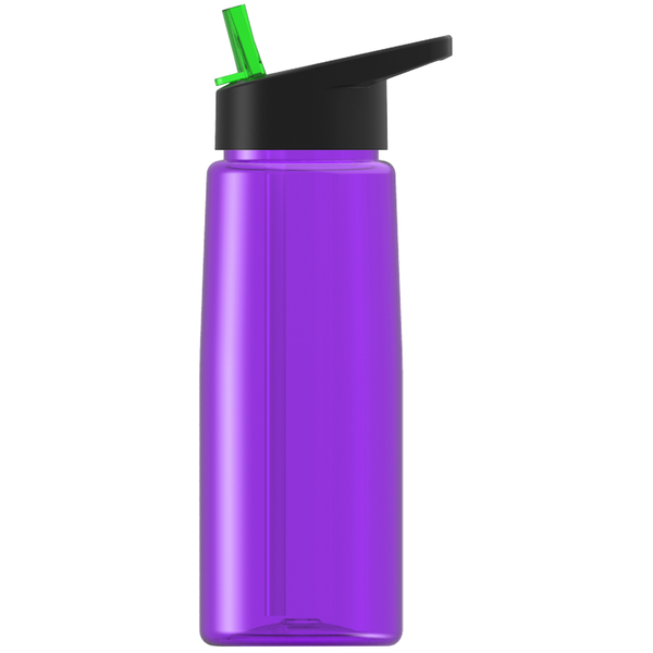 Flair Tritan™ Wide Mouth Sports Bottle, 26oz. - Flip Straw Lid