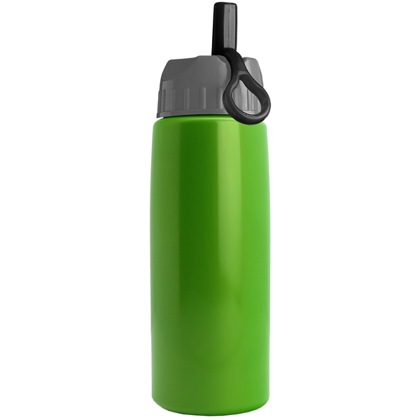 Metallic Tritan™ Flair Bottle, 26oz. - Ring Straw Lid