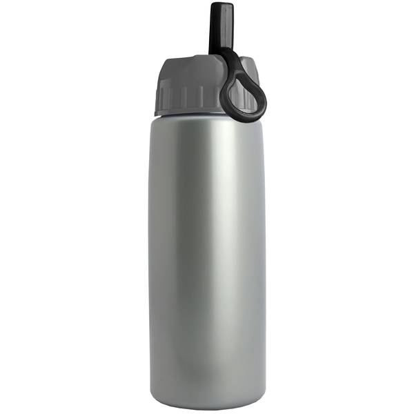 Metallic Tritan™ Flair Bottle, 26oz. - Ring Straw Lid