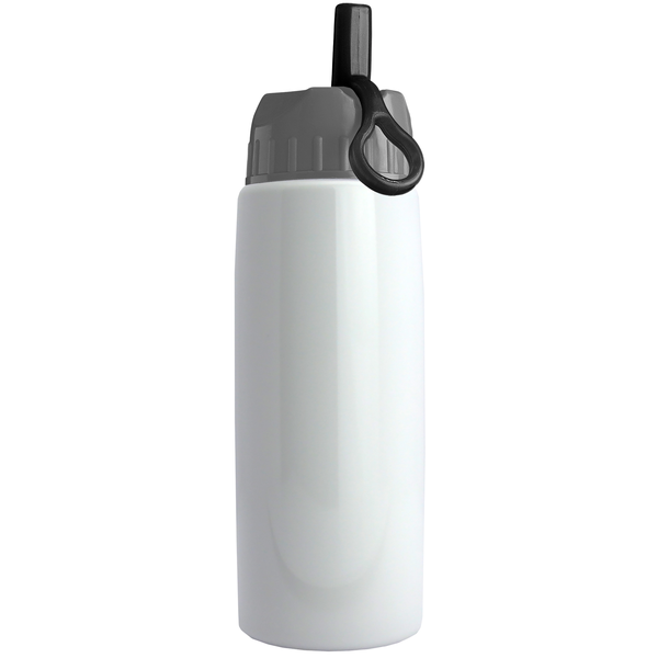 Metallic Tritan™ Flair Bottle, 26oz. - Ring Straw Lid