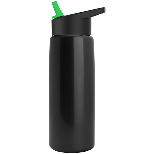 Metallic Tritan™ Flair Bottle, 26oz. - Flip Straw Lid