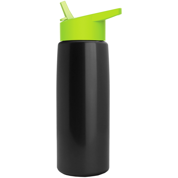 Metallic Tritan™ Flair Bottle, 26oz. - Flip Straw Lid
