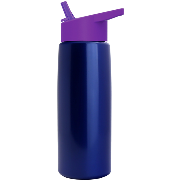 Metallic Tritan™ Flair Bottle, 26oz. - Flip Straw Lid