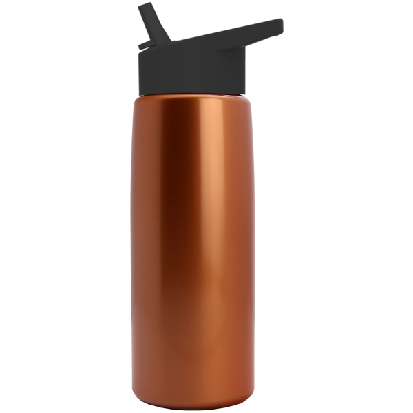 Metallic Tritan™ Flair Bottle, 26oz. - Flip Straw Lid