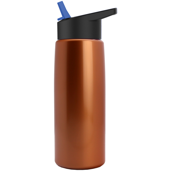 Metallic Tritan™ Flair Bottle, 26oz. - Flip Straw Lid