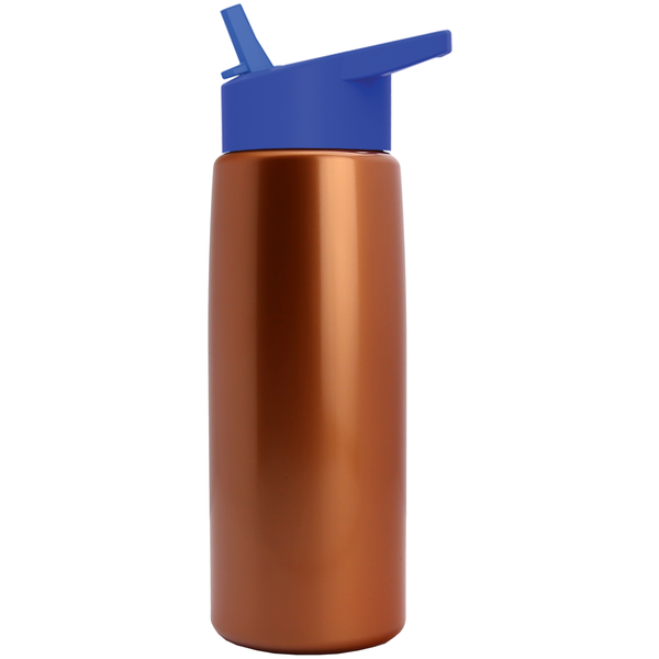 Metallic Tritan™ Flair Bottle, 26oz. - Flip Straw Lid