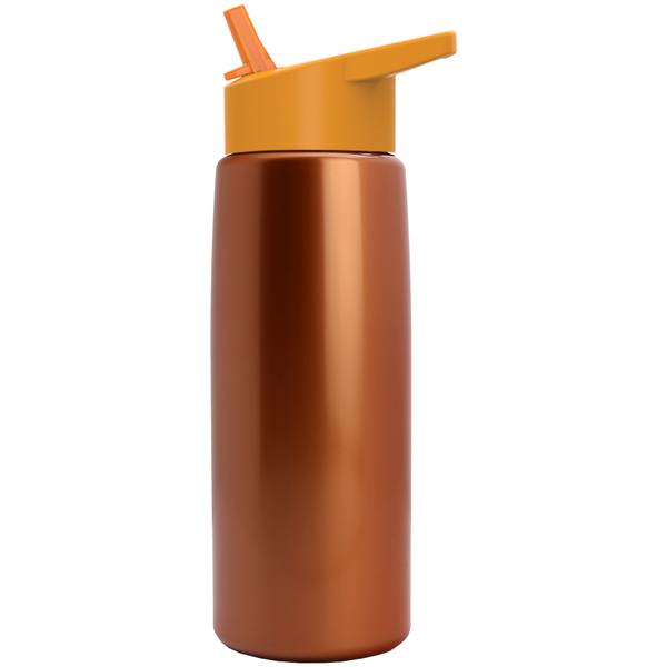 Metallic Tritan™ Flair Bottle, 26oz. - Flip Straw Lid