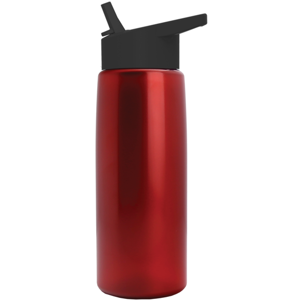Metallic Tritan™ Flair Bottle, 26oz. - Flip Straw Lid