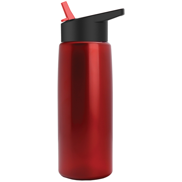Metallic Tritan™ Flair Bottle, 26oz. - Flip Straw Lid