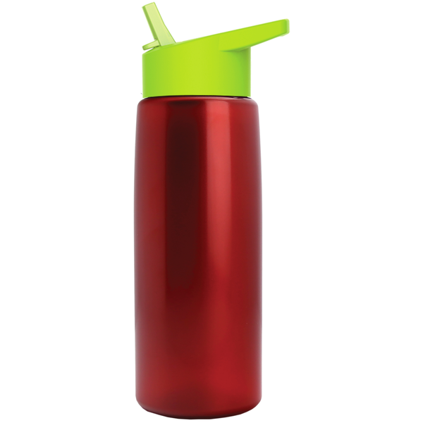 Metallic Tritan™ Flair Bottle, 26oz. - Flip Straw Lid