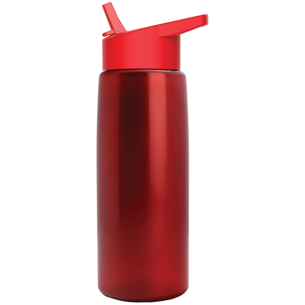 Metallic Tritan™ Flair Bottle, 26oz. - Flip Straw Lid