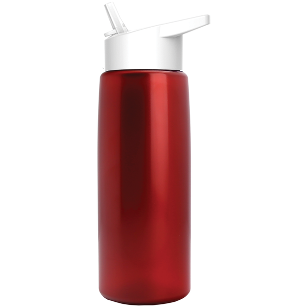 Metallic Tritan™ Flair Bottle, 26oz. - Flip Straw Lid