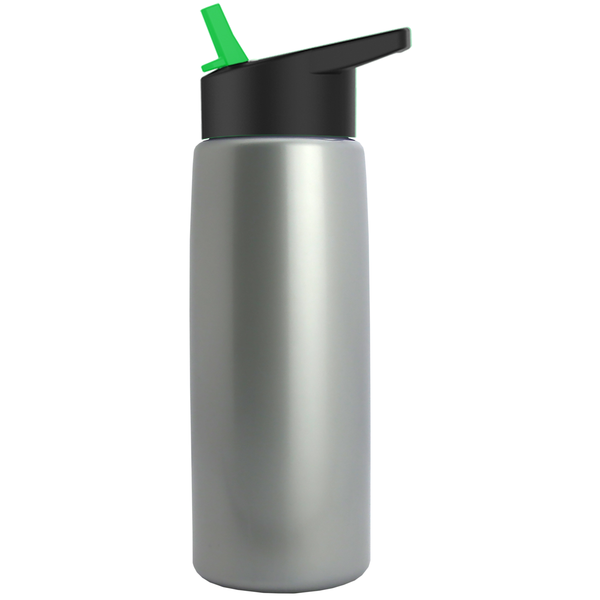 Metallic Tritan™ Flair Bottle, 26oz. - Flip Straw Lid
