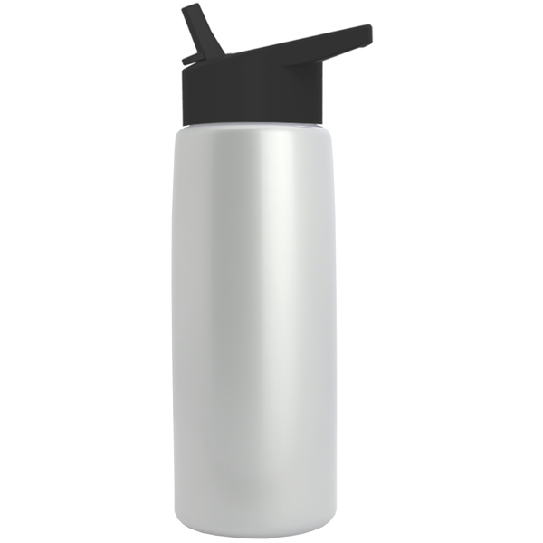 Metallic Tritan™ Flair Bottle, 26oz. - Flip Straw Lid