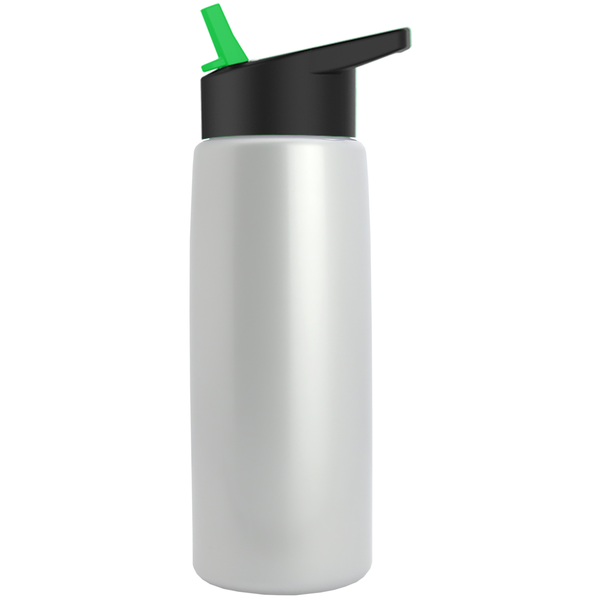 Metallic Tritan™ Flair Bottle, 26oz. - Flip Straw Lid