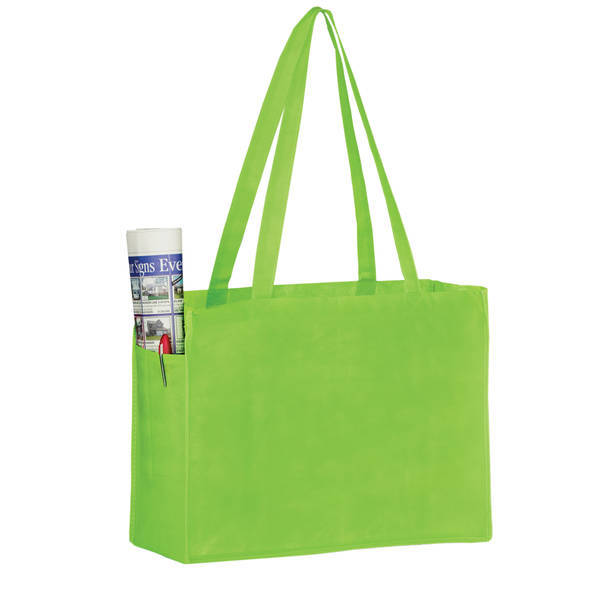 Everyday Non-Woven Tote with Side Pockets