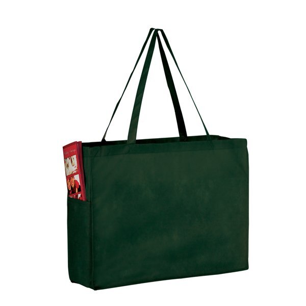 Everyday Non-Woven Tote with Side Pockets