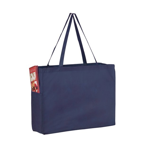 Everyday Non-Woven Tote with Side Pockets