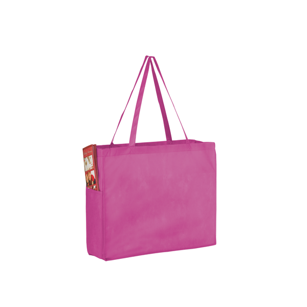 Everyday Non-Woven Tote with Side Pockets