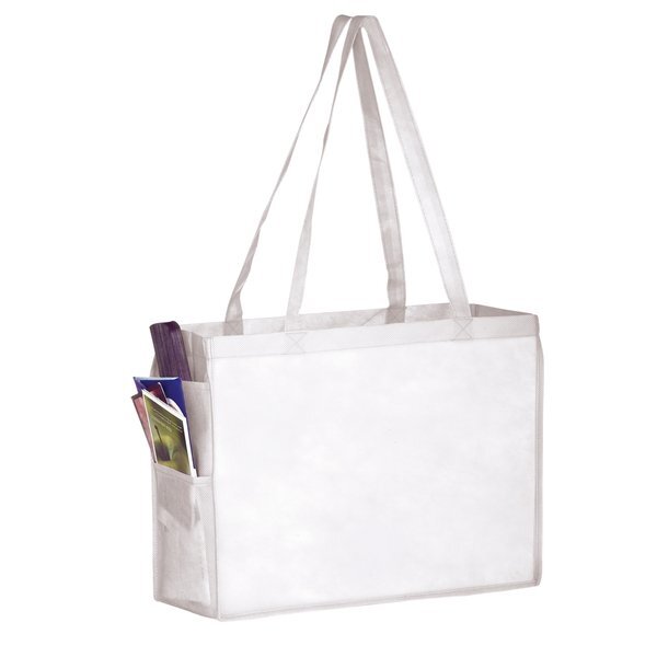 Everyday Non-Woven Tote with Side Pockets