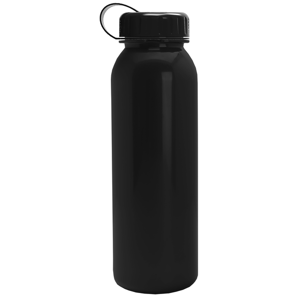 Aquarius Tritan™ Metallic Sport Bottle, 24oz. - Tethered Lid