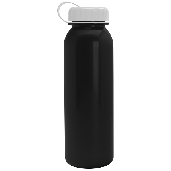 Aquarius Tritan™ Metallic Sport Bottle, 24oz. - Tethered Lid