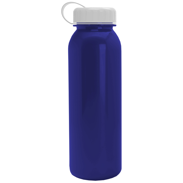 Aquarius Tritan™ Metallic Sport Bottle, 24oz. - Tethered Lid