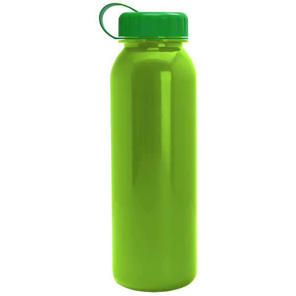 Aquarius Tritan™ Metallic Sport Bottle, 24oz. - Tethered Lid