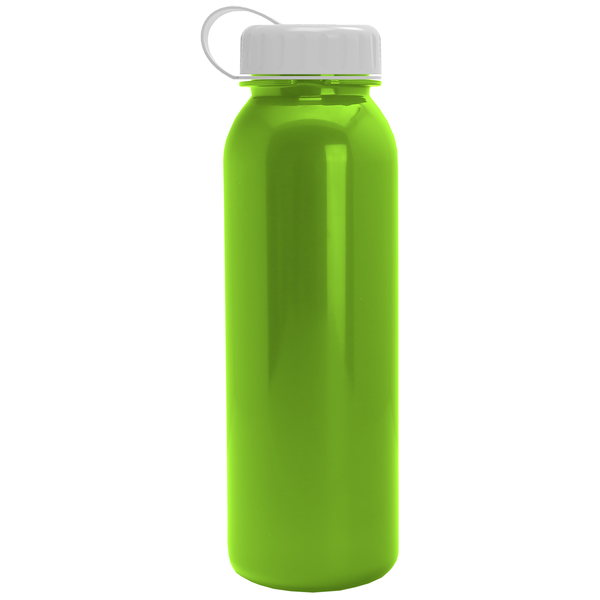 Aquarius Tritan™ Metallic Sport Bottle, 24oz. - Tethered Lid