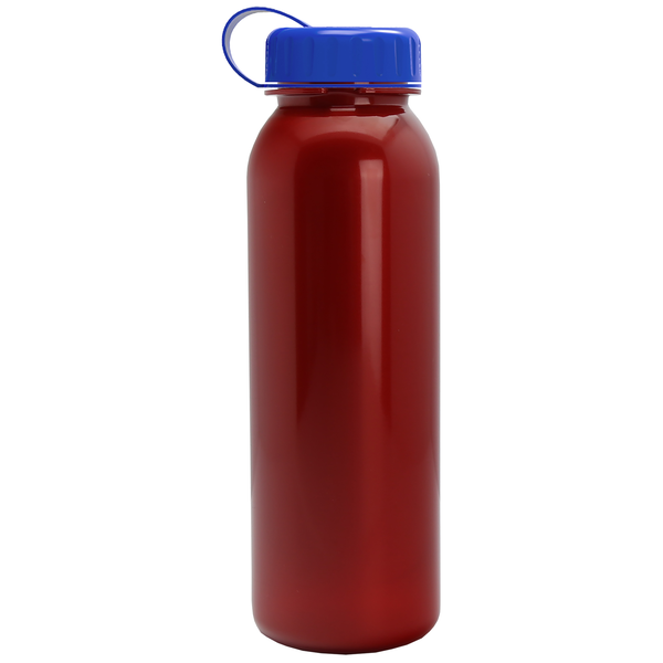 Aquarius Tritan™ Metallic Sport Bottle, 24oz. - Tethered Lid