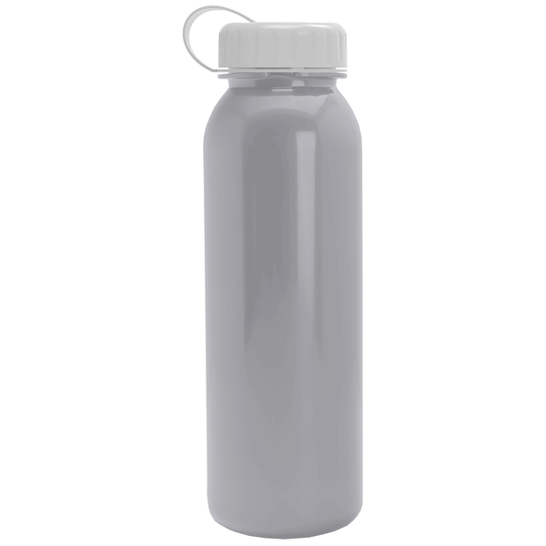 Aquarius Tritan™ Metallic Sport Bottle, 24oz. - Tethered Lid
