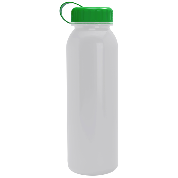 Aquarius Tritan™ Metallic Sport Bottle, 24oz. - Tethered Lid