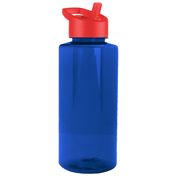 Mountain Tritan™ Sports Bottle, 36oz. - Flip Straw Lid