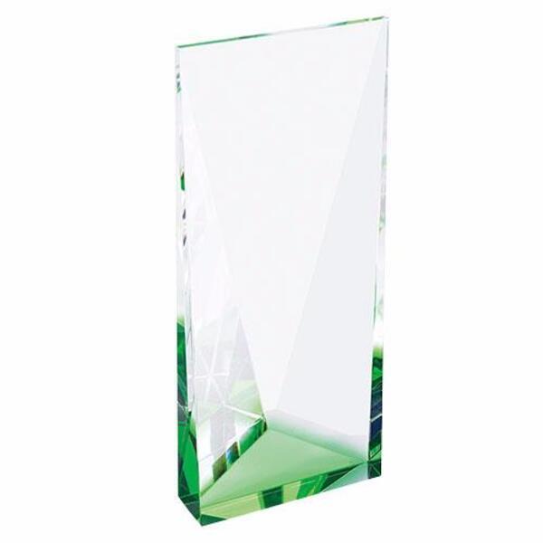 Color Accent Crystal Tower Award, 7-7/8"