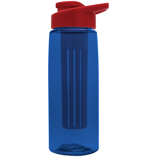 Flair Infuser Tritan™ Wide Mouth Sports Bottle, 26oz. - Drink Thru Lid
